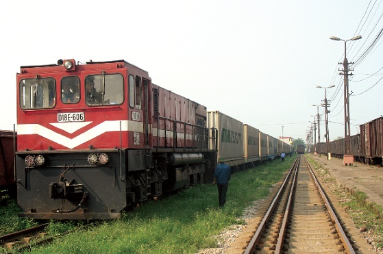 Dịch vụ vận chuyển đường sắt - Vận Tải Sông Hồng - Công Ty Cổ Phần Tiếp Vận Sông Hồng Việt Nam